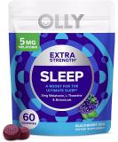 Olly Extra Strength Sleep Melatonin Gummy - 60 Gummies - Buy Online on GoSupps.com