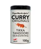 Cape Herb & Spice Curry Originals Tikka Tandoori Seasoning 100g - Mild Chilli Rating - Buy Online on GoSupps.com