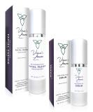 Vieve's Leaves Hydrating Skincare Kit for Sensitive Skin | Vegan & Cruelty-Free 2-Step Clean Face Routine Moisturizer & Serum Duo - Buy Online on GoSupps.com