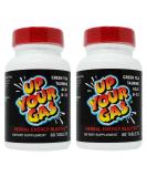 Up Your Gas Energy Blaster Tablets - 60-Count Bottles Pack of 2 | International Shipping Available - Buy Online on GoSupps.com