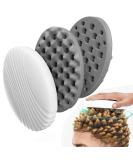 AEARY Silicone Magic Curling Hair Brush for Twist Wave Curls - Afro Silicone Comb for Men and Women - Grey Wave Brushes - 1 Pcs - Buy Online on GoSupps.com