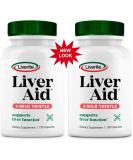 Liverite Liver Aid with Milk Thistle 2-Pack 150 Capsules (Total 300), Liver Support, Liver Cleanse, Liver Care, Improves Energy - Buy Online on GoSupps.com