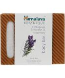 Himalaya Herbal Healthcare Lavender Rosemary Bar Soap - Refreshing 4.41 oz | International Shipping Available - Buy Online on GoSupps.com
