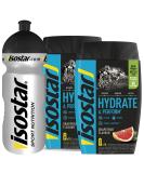 ISOSTAR Hydrate & Perform ISO Drink - 400g Isotonic Beverage Powder with Electrolytes - 2x Grapefruit Flavor + 0.5L Bottle for Enhanced Sports Performance - Buy Online on GoSupps.com