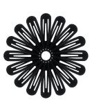 16 Pcs Big Hair Clips for Women - 2.8 Barrettes for Thick Hair - Black - Buy Online on GoSupps.com