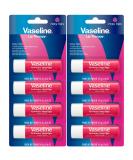Vaseline Lip Therapy Rosy Lips - Hydrating Lip Balm Pack of 8 | Moisturizing Stick for Dry Lips - 0.16 Oz Each - Buy Online on GoSupps.com