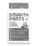 SmartyPants Adult Mineral Vitamins: Calcium, D3, Zinc - 60 Soft Chews for Energy & Immune Support - Buy Online on GoSupps.com