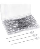 Corsage Boutonniere Pins Teardrop Pearl Head Pins Wedding Bouquet Pins White Straight Head Pins for DIY Crafts Jewelry Making Sewing Wedding Flower Decorations (100 Pieces with 1 Box) - Buy Online on GoSupps.com