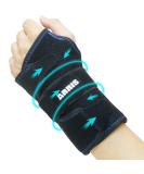 Wrist Ice Pack Wrap with Reusable Gel Pack for Carpal Tunnel Pain Relief - Hot Cold Therapy Brace for Arthritis, Tendonitis, and Sports Injuries - Buy Online on GoSupps.com