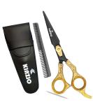KINZIO Professional Hair Scissor - Stainless Steel Hair Cutting Shears for Salon Barbers - 6 inch - Buy Online on GoSupps.com