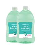 Amazon Basics Mango and Coconut Water Scent Hand Soap Refill - 56 fl oz (Pack of 2) | Triclosan-Free - Buy Online on GoSupps.com