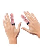 Dr. Arthritis Finger Bandage - Doctor Designed Protection with Brackets & Rails for Small Middle & Index Fingers - Pink S/M (Couple) | Injury Recovery - Buy Online on GoSupps.com