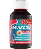 Gaviscon Advance Aniseed Liquid - Fast Heartburn & Indigestion Relief Antacids for Effective Digestion Nausea Aid - Aniseed Flavour - 250ml - Buy Online on GoSupps.com
