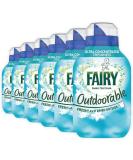 Fairy Outdoorable Fabric Conditioner 210 Washes 2.94L (490 ml x 6) Ultra Concentrated Suitable For Sensitive Skin Outside Freshness Even When Drying Inside - Buy Online on GoSupps.com