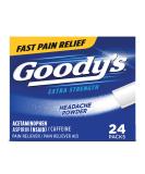 Goody's Extra Strength Headache Powder - Fast Relief for Headaches, Arthritis Pain, Backaches & More - Buy Online on GoSupps.com