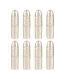 AUEAR Empty Lip Balm Tubes Container - Gold Bullet Shape (8 Pack) - Buy Online on GoSupps.com