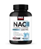 Force Factor NAC Supplement - N-Acetyl Cysteine 600mg for Immune Support | 200 Vegetable Capsules - Shop Now - Buy Online on GoSupps.com