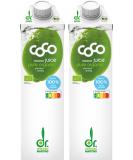 Dr. Antonio Martins Organic Coco Juice Pur - 2 x 1000ml | Refreshing Coconut Drink for Healthy Living - Buy Online on GoSupps.com