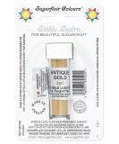 Sugarflair Antique Gold Edible Lustre Dust (E171 Free) Add a Lustrous Shine to Cakes or Decorations. Brush On or Add Rejuvenator to Create Eye-Catching Edible Paint- 2g - Buy Online on GoSupps.com