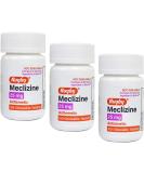 Rugby Meclizine Anti-Nausea Tablets - 25 Mg 100 per Bottle 3 Bottles - Buy Online on GoSupps.com