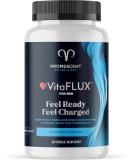 VitaFLUX Triple Power Nitric Oxide Supplement for Male Performance, Stamina, Energy, Recovery - L Arginine 2000mg, L Citrulline 1000mg, L Carnitine 1000mg, Zinc, Magnesium - Amino Acids, 180 Capsules - Buy Online on GoSupps.com
