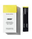 SAKARA Energy Effervescents - 15 Sugar-Free Electrolytes Packets with Vitamin B12 & L Theanine | Flavored Hydration Powder for Energy Boost - Buy Online on GoSupps.com