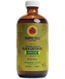Tropic Isle Living Jamaican Black Castor Oil - Plastic PET Bottle 8oz  for Hair Growth Oil Skin Conditioning Eyebrows  Eyelashes Scalp and Nail Care - Buy Online on GoSupps.com