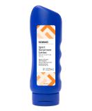 Amazon Brand - Solimo Sport Sunscreen Lotion, SPF 30, Reef Friendly (Octinoxate & Oxybenzone Free), Broad Spectrum UVA/UVB Protection, 8 Fluid Ounce 8 Fl Oz (Pack of 1) - Buy Online on GoSupps.com
