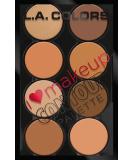 L.A. Colors I Heart Makeup Contour Palette Medium to Dark 1.04 oz - Pack of 1 - Buy Online on GoSupps.com