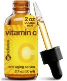 Double Size 20% Vitamin C Serum for Face with Hyaluronic Acid - Anti-Aging Facial Serum for Women - Buy Online on GoSupps.com