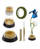 Japanese Flower Pin Holder Set - 3 Sizes (0.91, 1.34, 1.81) for Floral Arrangement and Decoration - Buy Online on GoSupps.com