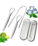 Oruiiju Tongue Cleaner for Adults & Children - Bad Breath Eliminator (3 Pieces with Storage Box) - Buy Worldwide - Buy Online on GoSupps.com