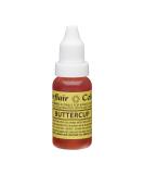 Sugarflair Buttercup Liquid Food Colouring - 14ml | For Royal Icing, Sugarpaste, Buttercream | Painting & Airbrush Compatible - Buy Online on GoSupps.com