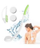 Back Creaming Aid Set - 3 Replaceable Pads | Foldable Back Creamer with Long Handle | Optimal Back Care 2023 - International Shipping Available - Buy Online on GoSupps.com