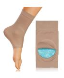 Medipaq Gel Ankle Support Socks for Women & Men - Single Support of Ankle Support for Women & Men - Foot and Ankle Support for Ligament Damage - Plantar Fasciitis Socks & Achilles Tendon Support Ankle Protection - Buy Online on GoSupps.com