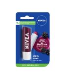 Nivea Lip Care Fruity Shine  Blackberry  4.8g - Buy Online on GoSupps.com