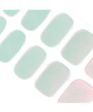 Danni & Toni Aurora Caress Half Hardened Gel Nail Foils - 28 Self-Adhesive Glitter Glossy UV Nail Stickers for Stunning Nail Designs - Buy Online on GoSupps.com