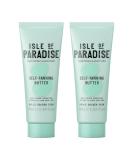 Isle of Paradise Self-Tanning Body Butter 2 Pack | Vegan Cruelty-Free & Moisturizing Self-Tan Butter - 75ml - Buy Online on GoSupps.com