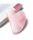 Natural Jade Stone Gua Sha Facial Tool for SPA Acupuncture Therapy - Pink - Buy Online on GoSupps.com