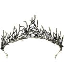 Crystal Crown Tiara for Women - Vintage Queen Princess Headpiece with Pearl - Bridal Hair Accessories for Christmas, Halloween, Birthday, Wedding, Prom, Pageant - Bronze - Buy Online on GoSupps.com
