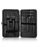 Professional Nail Clippers Manicure Set for Thick Nails - Cuticle Remover and Toe Nail Care - Pedicure Kit for Men and Women - Portable Travel Tool - Buy Online on GoSupps.com