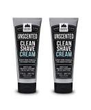 Buy Pacific Shaving Company Clean Shaving Cream - Shea Butter & Vitamin E 2 Pack (7 Oz) - Hydrating Unscented Formula for Sensitive Skin Anti-Redness & Irritation-Free - Buy Online on GoSupps.com