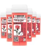Roll-on wax cartridge roller wax refill 100ml x 6pcs from UK Brand- Waxee! (6 x 100ml roll-on wax cartridge PINK) 0.16666666666666666 count (Pack of 6) PINK with TITANIUM DIOXIDE - Buy Online on GoSupps.com