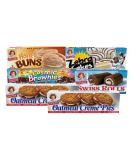Little Debbie Variety Pack - Zebra Cakes, Cosmic Brownies, Honey Buns, Swiss Rolls, Oatmeal Creme Pies - Pack of 6 - Buy Online on GoSupps.com