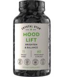 Crystal Star Mood Lift - 60 Vegetarian Capsules for Natural Mood Support - Buy Online on GoSupps.com