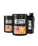 Buy ESN EAA Peach Iced Tea - 2x500g Vegan Amino Powder | Free Shaker | 8 Essential Amino Acids | Made in Germany - Buy Online on GoSupps.com