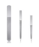 Urbanstrive 3-Piece Diamond Nail File Set - Stainless Steel Double-Sided Metal Buffer Files for Salon Quality Manicures at Home and On-the-Go - Buy Online on GoSupps.com