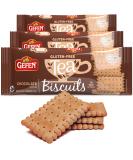 Gefen Gluten Free Chocolate Tea Biscuits 4.2oz (3 Pack) - Kosher for Passover - Buy Online on GoSupps.com