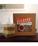 Handmade Coffee & Chocolate Scented Bar Soap Gift Set - 4 Full Size Natural Soaps with Olive Oil & Shea Butter - Perfect for All Skin Types - International Shipping Available - Buy Online on GoSupps.com