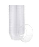 PLASTICPRO 6oz Premium Heavy Weight Clear Disposable Dessert Bowls - Pack of 40 - Buy Online on GoSupps.com